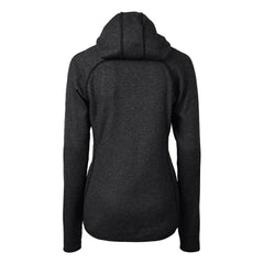 Baltimore Ravens Cutter & Buck Women's Helmet Logo Mainsail Sweater-Knit Full-Zip Hoodie - Charcoal for sale