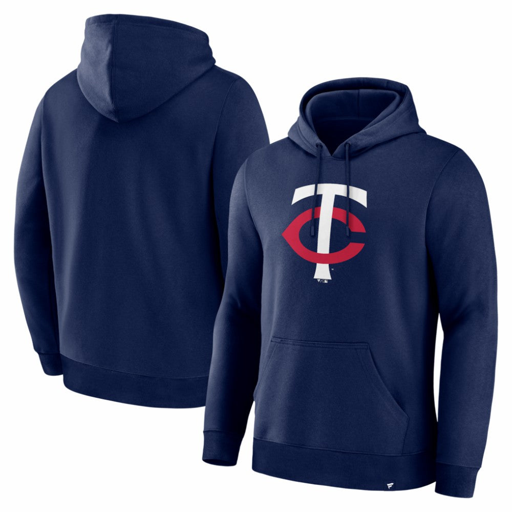 Minnesota Twins Primary Logo Legacy Hoodie - Navy
