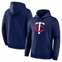 Minnesota Twins Primary Logo Legacy Hoodie - Navy