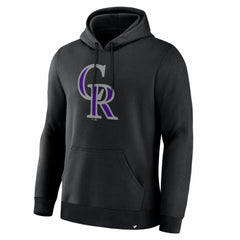 Colorado Rockies Primary Logo Legacy Hoodie - Black
