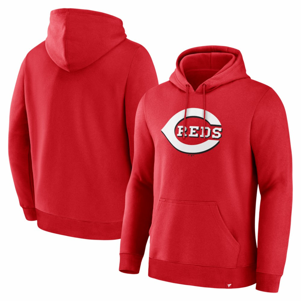 Cincinnati Reds Primary Logo Legacy Hoodie - Red