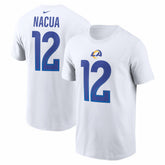 Puka Nacua Los Angeles Rams Player Name & Number T-Shirt - White | Nike online