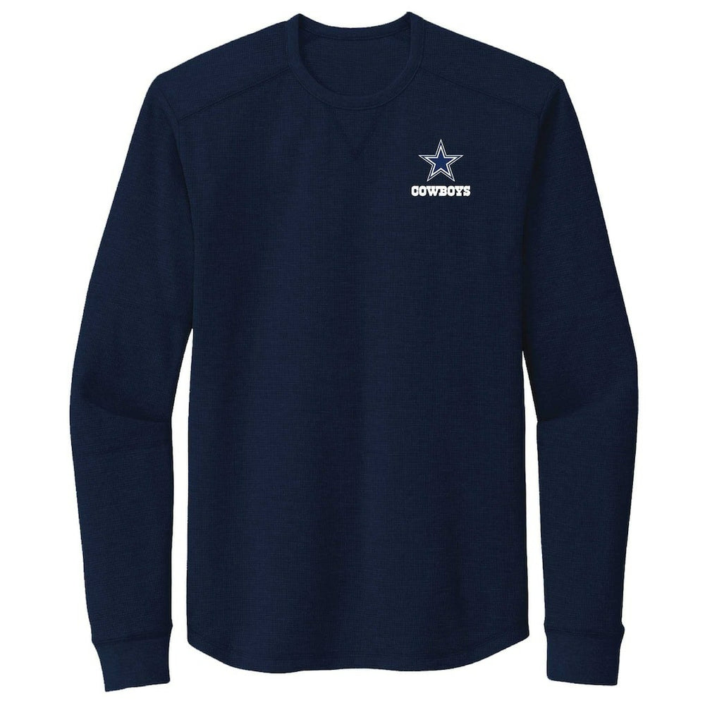 Dallas Cowboys Dunbrooke Cavalier Thermal Long Sleeve T-Shirt - Navy for sale