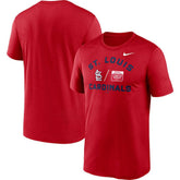 St. Louis Cardinals 2023 MLB World Tour: London Series Legend Performance T-Shirt - Red | Nike