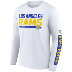 Los Angeles Rams Two-Pack 2023 Schedule T-Shirt Combo Set - Royal/White on sale