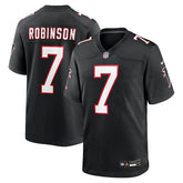 Bijan Robinson Atlanta Falcons Throwback Game Jersey - Black | Nike discount