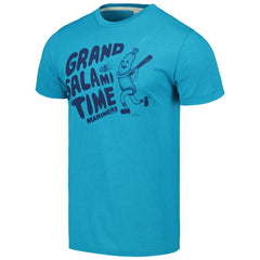 Seattle Mariners Homage Grand Salami Time Hyper Local Tri-Blend T-Shirt - Teal