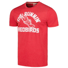 St. Louis Cardinals Homage Doodle Collection The Runnin' Redbirds Tri-Blend T-Shirt - Red