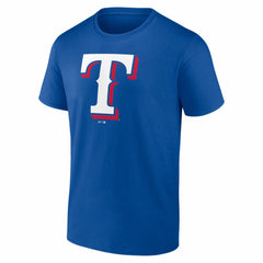 Texas Rangers Logo Athletic Official Logo T-Shirt - Royal