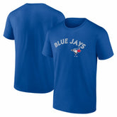 Toronto Blue Jays Logo Athletic Wordmark T-Shirt - Royal