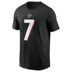 Bijan Robinson Atlanta Falcons Player Name & Number T-Shirt - Black | Nike online