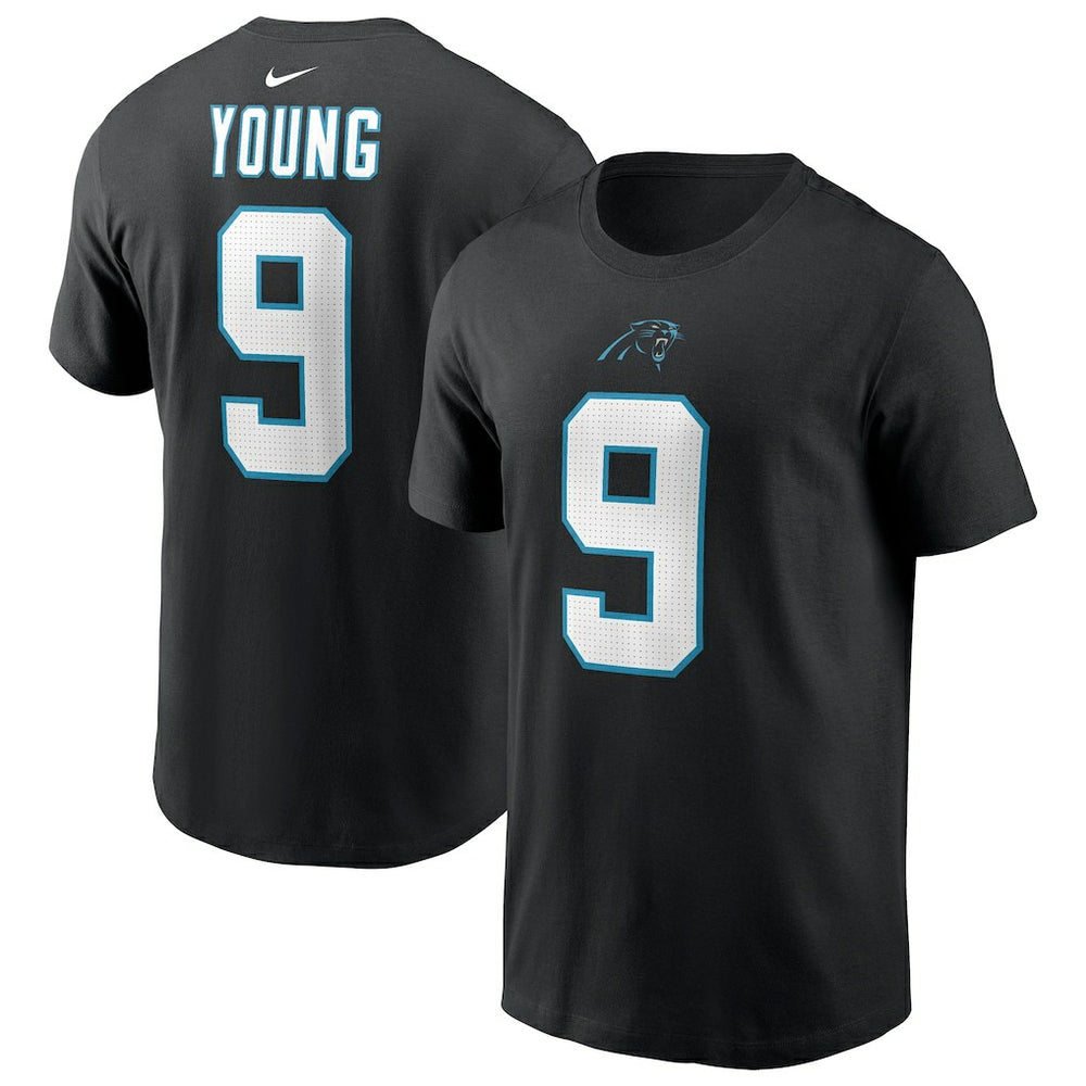 Bryce Young Carolina Panthers Player Name & Number T-Shirt - Black | Nike online