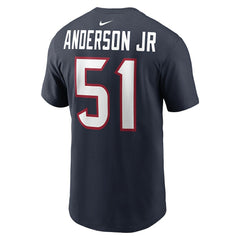 Will Anderson Jr. Houston Texans Player Name & Number T-Shirt - Navy | Nike for sale