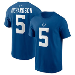 Anthony Richardson Indianapolis Colts Player Name & Number T-Shirt - Royal | Nike online
