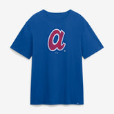 Atlanta Braves Vintage Logo Legacy T-Shirt - Royal