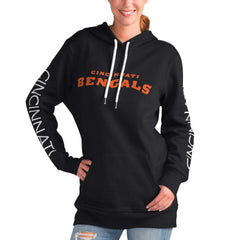 Cincinnati Bengals G-III 4Her by Carl Banks Women's Extra Inning Pullover Hoodie - Black online