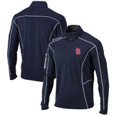 St. Louis Cardinals Omni-Wick Shotgun Quarter-Zip Pullover Top - Navy | Columbia