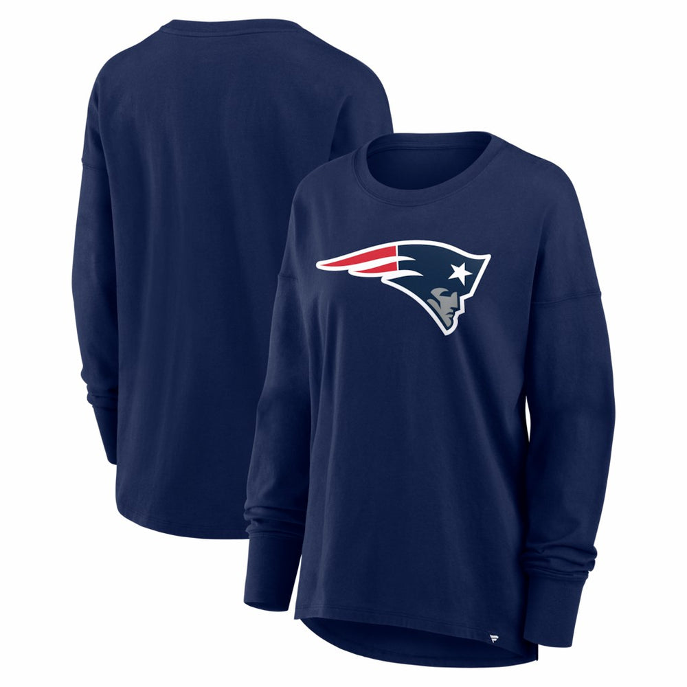 New England Patriots Women's Essential Long Sleeve T-Shirt - Navy online