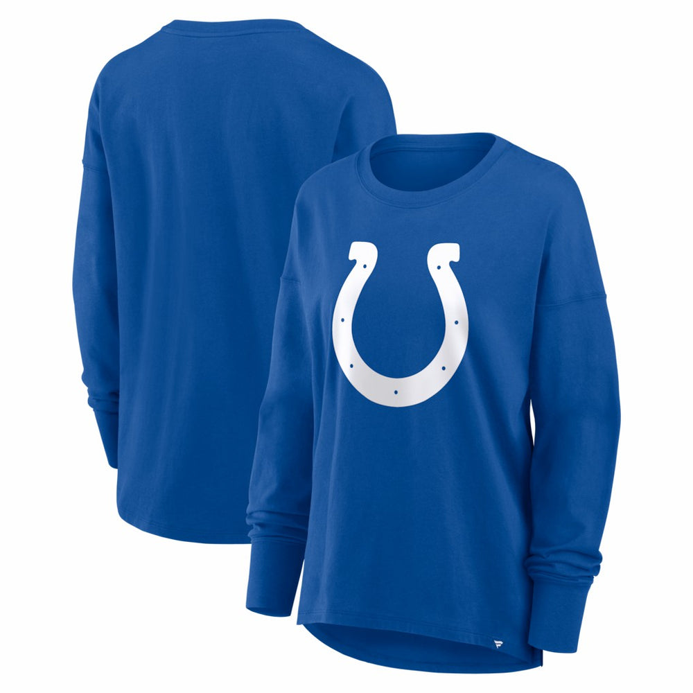Indianapolis Colts Women's Essential Long Sleeve T-Shirt - Royal cheap