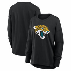 Jacksonville Jaguars Women's Essential Long Sleeve T-Shirt - Black discount
