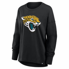 Jacksonville Jaguars Women's Essential Long Sleeve T-Shirt - Black discount
