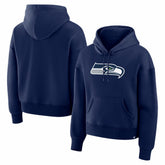 Seattle Seahawks Women's Essential Legacy Hoodie - College Navy cheap