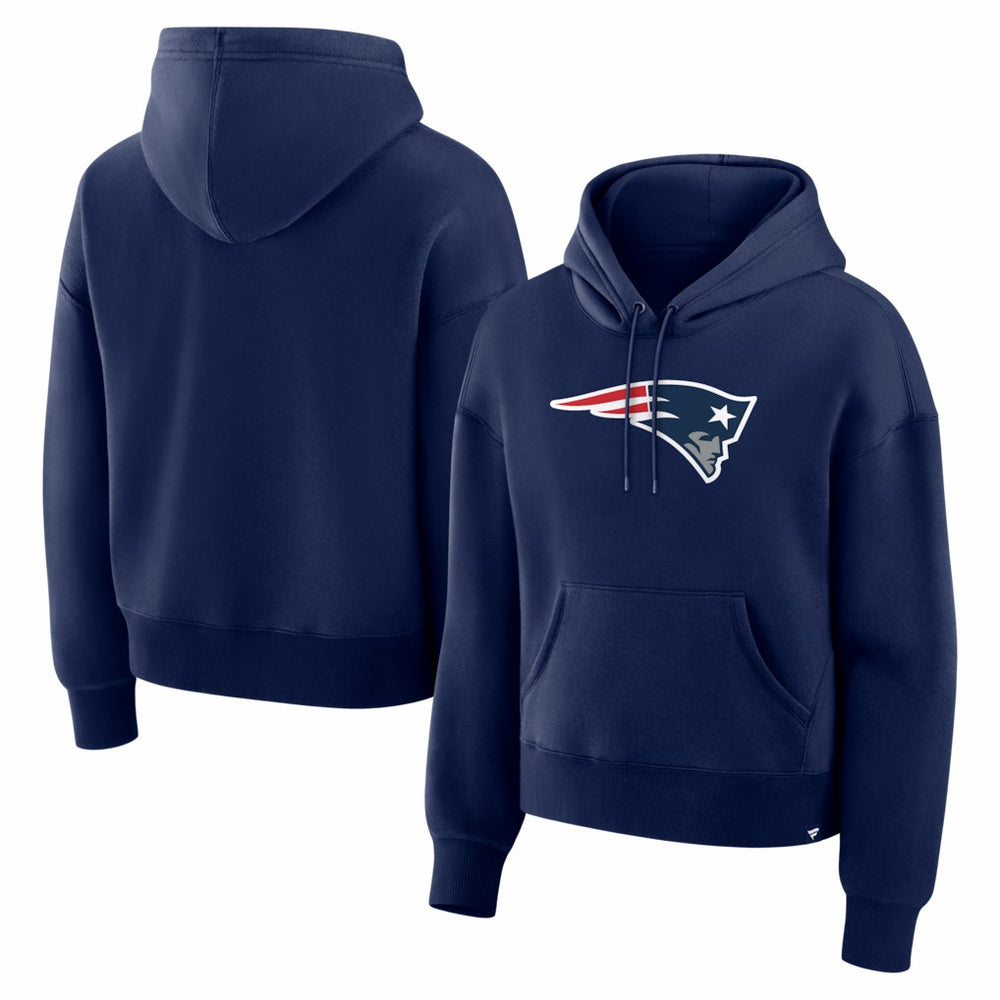 New England Patriots Women's Essential Legacy Hoodie - Navy on sale
