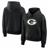 Green Bay Packers Women's Essential Legacy Hoodie - Black outlet