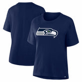 Seattle Seahawks Women's Essential Legacy T-Shirt - College Navy sale
