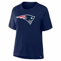 New England Patriots Women's Essential Legacy T-Shirt - Navy outlet