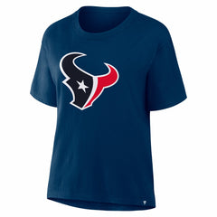 Houston Texans Women's Essential Legacy T-Shirt - Navy for sale