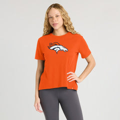 Denver Broncos Women's Essential Legacy T-Shirt - Orange discount