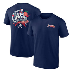 Atlanta Braves Hometown Collection Nice Kicks T-Shirt - Navy