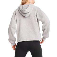 New York Giants DKNY Sport Women's Debbie Dolman Raglan Pullover Hoodie - Heather Gray cheap