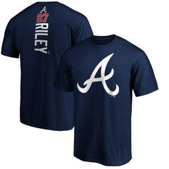 Austin Riley Atlanta Braves Playmaker Name & Number T-Shirt - Navy