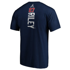 Austin Riley Atlanta Braves Playmaker Name & Number T-Shirt - Navy