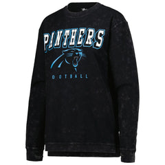 Carolina Panthers G-III 4Her by Carl Banks Women's Comfy Cord Pullover Sweatshirt - Black cheap