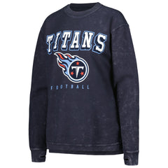 Tennessee Titans G-III 4Her by Carl Banks Women's Comfy Cord Pullover Sweatshirt - Navy cheap
