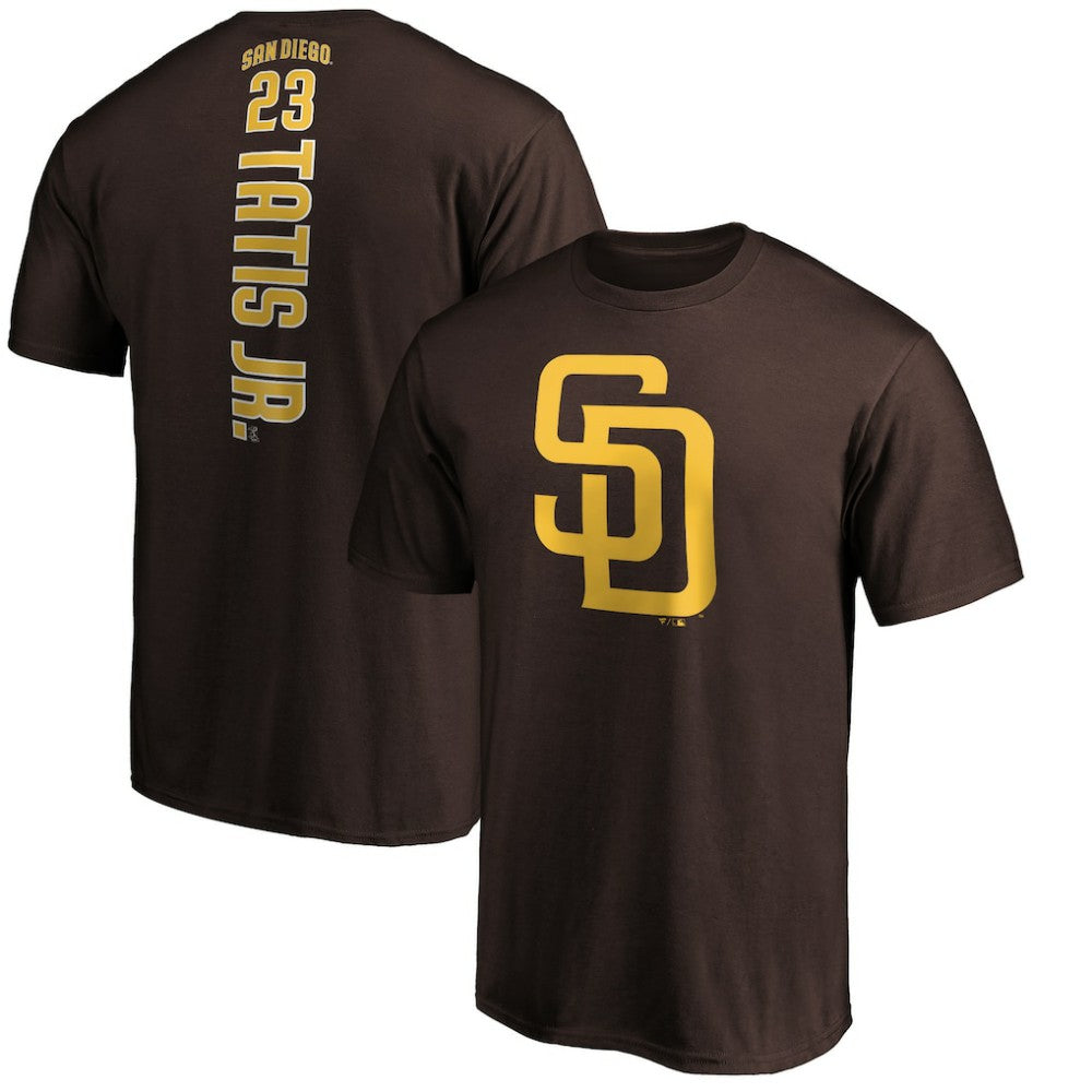 Fernando Tatis Jr. San Diego Padres Playmaker Name & Number T-Shirt - Brown