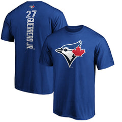 Vladimir Guerrero Jr. Toronto Blue Jays Playmaker Name & Number T-Shirt - Royal