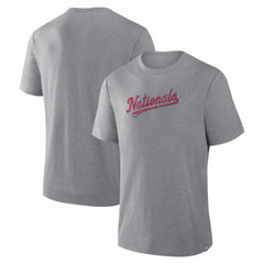 Washington Nationals Play Tribute Tri-Blend T-Shirt - Heather Gray