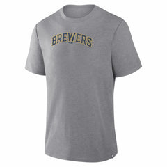 Milwaukee Brewers Play Tribute Tri-Blend T-Shirt - Heather Gray