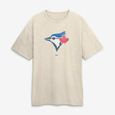 Toronto Blue Jays Stadium Slub T-Shirt - Cream