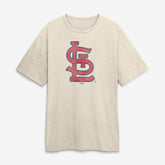 St. Louis Cardinals Stadium Slub T-Shirt - Cream