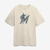 Miami Marlins Stadium Slub T-Shirt - Tan