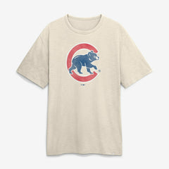 Chicago Cubs Stadium Slub T-Shirt - Tan