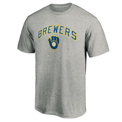 Milwaukee Brewers Cooperstown Collection Wahconah T-Shirt - Heather Gray