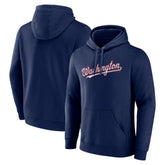 Washington Nationals Official Wordmark Pullover Hoodie - Navy
