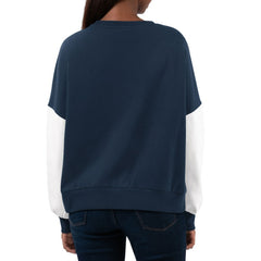 Seattle Kraken G-III 4Her by Carl Banks Women's Team Pride Pullover Sweatshirt Deep Sea Blue