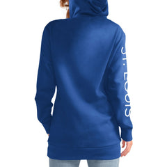 St. Louis Blues G-III 4Her by Carl Banks Women's Overtime Pullover Hoodie Blue
